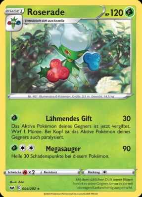 Roserade-004-Schwert-Schild-Pokémon-Karte