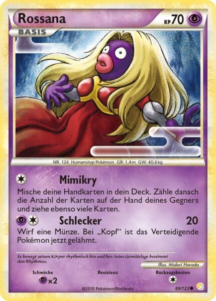 Rossana-69-123-Heartgold-Soulsilver-Pokémon-Karte-Deutsch