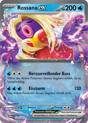 Rossana-ex-124-165-Pokémon-Karmesin-Purpur-151-MEW-DE-Pokémon-Karte-Karten-Deutsch