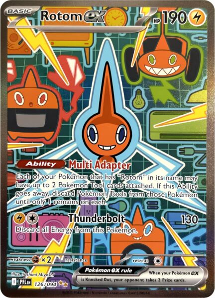Rotom-ex-126-094-Special-Illustration-Rare-Pokémon-Karte-Phantasmal-Flames-Fatale-Flammen-Englisch
