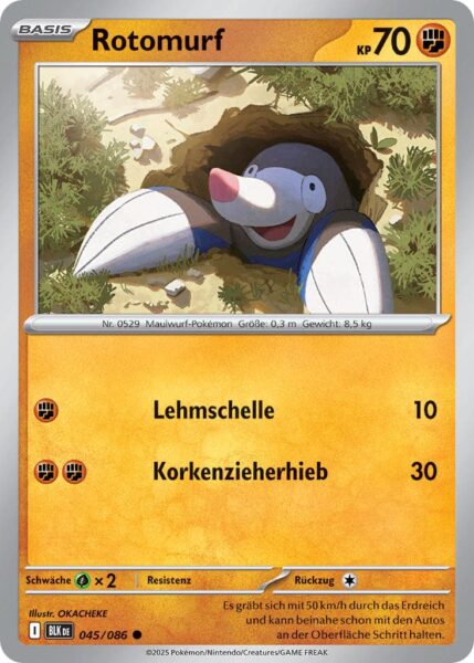 Rotomorf-045-086-BLK-DE-Schwarze-Blitze-Pokémon-Karte-Karmesin-Purpur-Deutsch