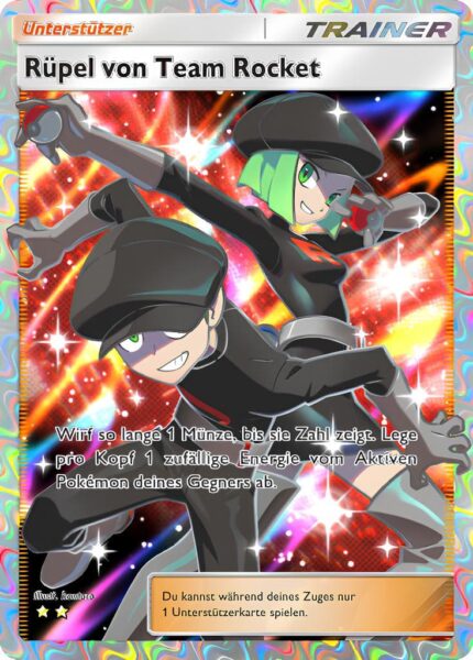 Rüpel-von-Team-Rocket-091-072-A2b-Glänzendes-Festival-Pokémon-TCG-Sammelkartenspiel-Pocket-Full-Art-Karte-Deutsch