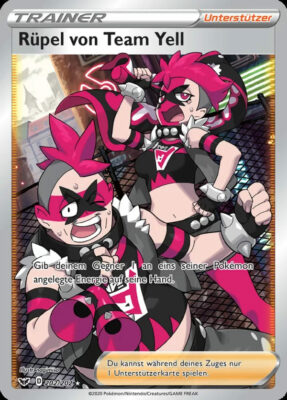Rüpel-von-Team-Yell-202-Schwert-Schild-Pokémon-Karte