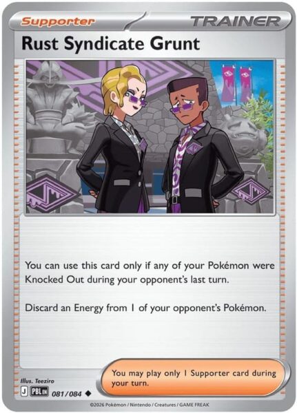Rust-Syndicate-Grunt-081-084-Pitch-Black-Dunkelnacht-Pokémon-Karte-Englisch