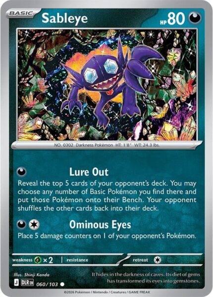 Sableye-Zobiris-060-103-DLR-Delta-Reign-Herrschaft-Pokémon-Karte-Englisch-2026
