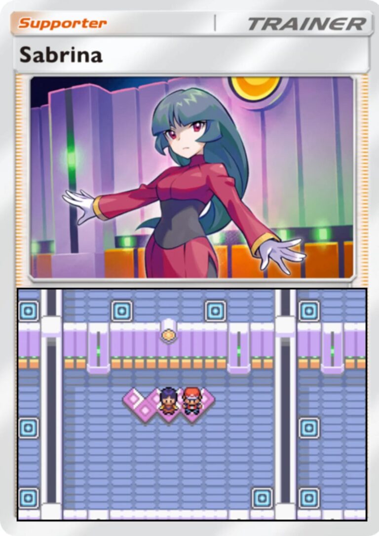 Sabrina-225-226-Pokémon-TCG-Sammelkartenspiel-Pocket-Unschlagbare-Gene-Karte-Illustration-Location-Ort-Videospiele