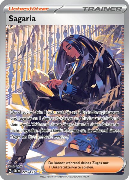 Sagaria_226-197_OBF_Obsidianflammen_Obsidian-Flames_Pokémon-Karte_Deutsch