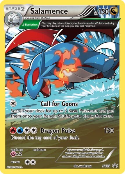 Salamence-Brutalanda-XY59-Black-Star-Promo-Pokémon-Karte