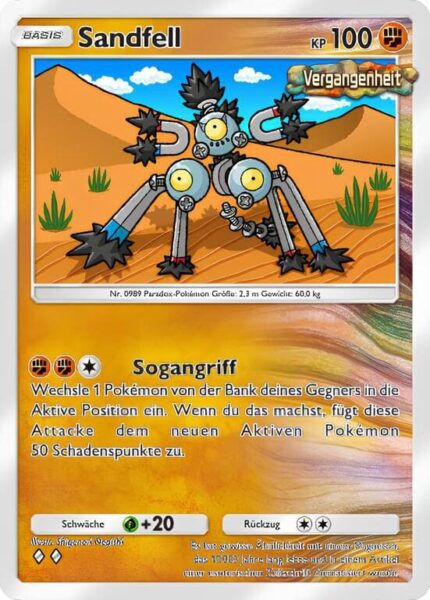 Sandfell–035-074-B3a-Paradoxansturm-Pokémon-TCG-Sammelkartenspiel-Pocket-Karte-Deutsch