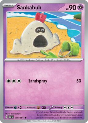 Sankabuh-090-191-SSP-DE-Karmesin-Purpur-Stürmische-Funken-Pokémon-Karte-Deutsch-TCG