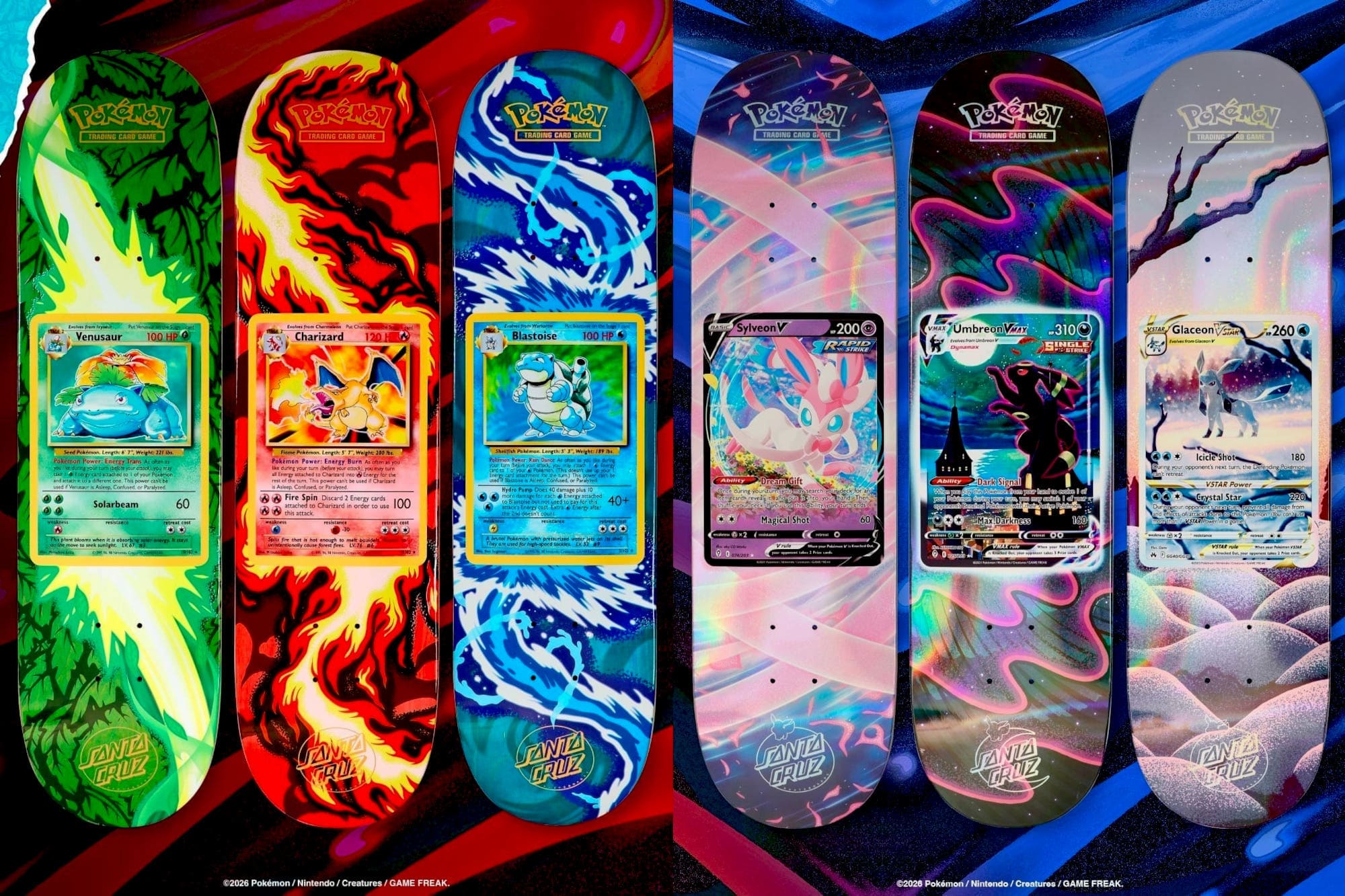 Santa-Cruz-alle-Pokémon-TCG-Skateboards-enthüllt-30th-celebration-Jubiläum-2026