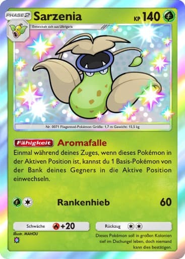 Sarzenia-289-226-B1-Mega-Aufstieg-Pokémon-Karte-Deutsch