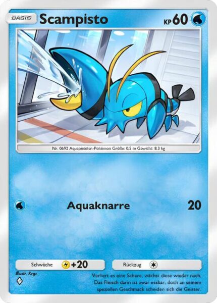 Scampitso-022-069-B1a-Feuerrote-Flammen-Pokémon-Karte-Deutsch