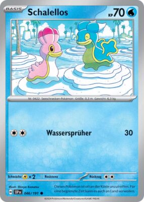 Schalellos-046-191-SSP-DE-Karmesin-Purpur-Stürmische-Funken-Pokémon-Karte-Deutsch-TCG
