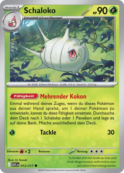 Schaloko-012-217-ASC-Erhabene-Helden-Pokémon-Karte-Deutsch