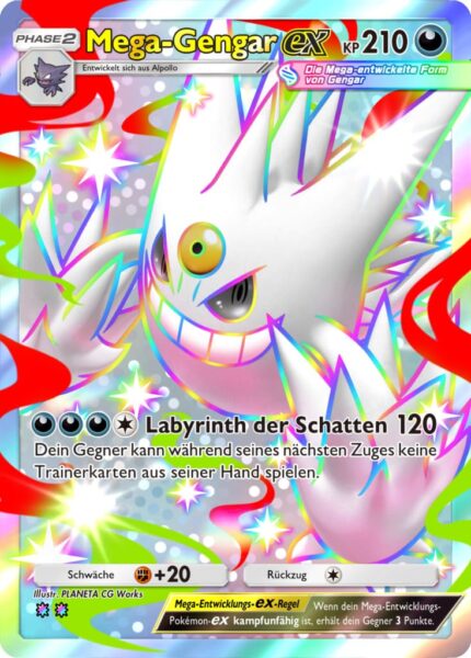 Schillerndes-Mega-Gengar-ex-B2b-Mega-Schillern-Pokémon-TCG-Pocket-Karte