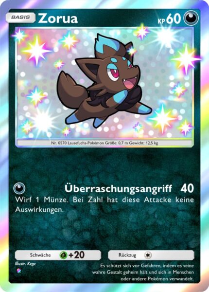 Schillerndes-Zorua-B2b-Mega-Schillern-Pokémon-TCG-Pocket-Karte
