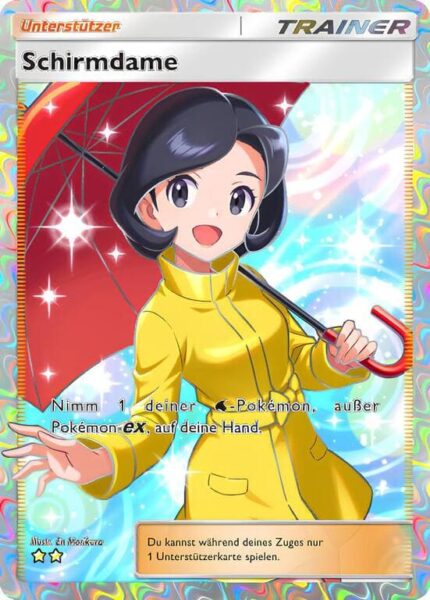 Schirmdame-193-155-B3-Pulsierende-Aura-Pokémon-TCG-Sammelkartenspiel-Pocket-Karte-Deutsch