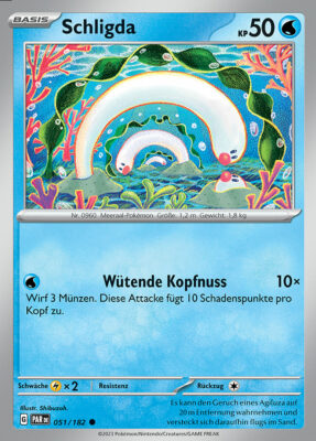Schligda_PAR-DE-051-182_Paradox-Rift-Paradoxrift_Pokémon-Karte_Deutsch