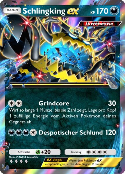 Schlingking-ex-A3a-Dimensionale-Krise-Pokémon-TCG-Sammelkartenspiel-Pocket-Ultrabestie-Karte