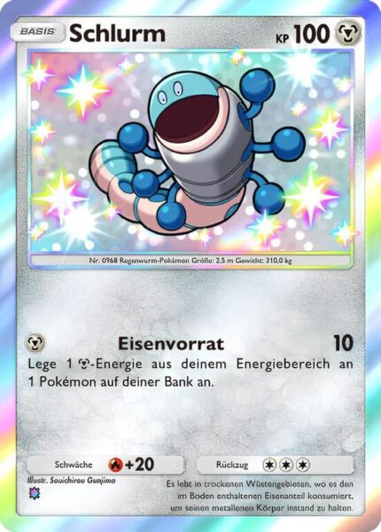Schlurm–101-074-B3a-Paradoxansturm-Pokémon-TCG-Sammelkartenspiel-Pocket-Karte-Deutsch