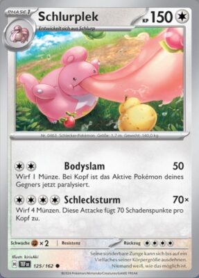 Schlurplek_125-162_TEF-DE_Gewalten-der-Zeit_Temporal-Forces_Pokémon-Karte_Deutsch_TCG