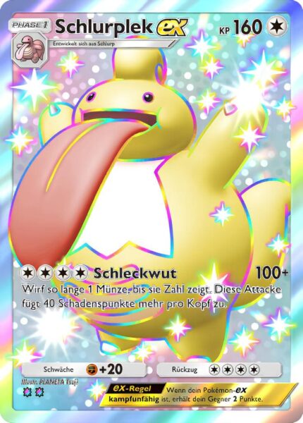 Schlurplek-ex-239-161-Weisheit-von-Meer-und-Himmel-A4-Pokémon-TCG-Sammelkartenspiel-Pocket-Karte