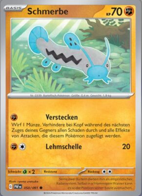Schmerbe_050-091_PAF-DE_Paldeas-Schicksale_Paldean-Fates_Pokémon-Karte_Deutsch