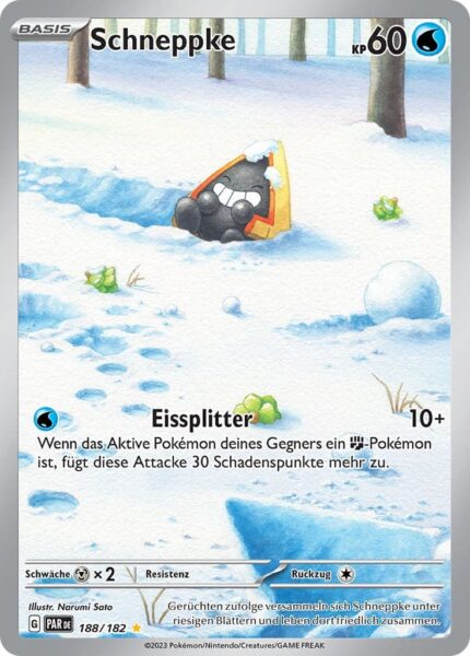 Schneppke-188-182-Karmesin-Purpur-Paradoxrift-Illustration-Rare-Pokémon-Karte