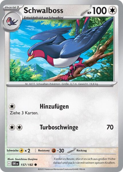 Schwalboss-157-182-Ewige-Rivalen-Pokémon-Karte-Karmesin-Purpur-Deutsch
