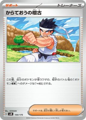 Schwarzgurt-Black-Belt-SVM-144-175-ex-Starter-Deck-Generations-Pokémon-Karte-Japan-TCG