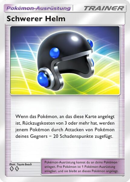 Schwerer-Helm-219-226-B1-Mega-Aufstieg-Pokemon-Karte-Deutsch-neu