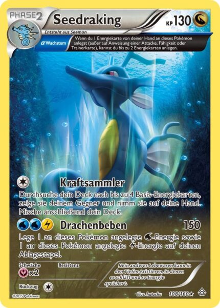 Seedraking-108-160-XY-Protochock-Ewige-Gaben-Pokémon-Karte