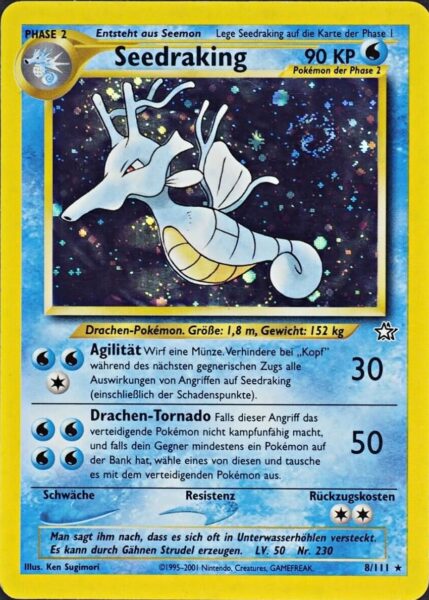 Seedraking_8-111_Neo-Genesis_Pokémon-Karte_Deutsch
