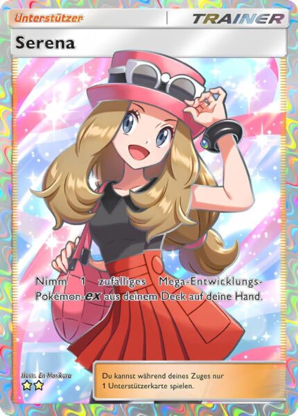 Serena-082-069-B1a-Feuerrote-Flammen-Pokémon-TCG-Pocket-Karte-Deutsch