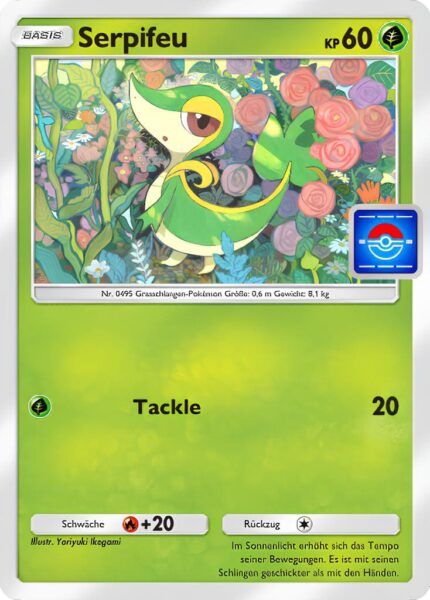 Serpifeu-027-P-A-Pokémon-TCG-Sammelkartenspiel-Pocket-PROMO-PACK-A-Digitale-Karte-Deutsch