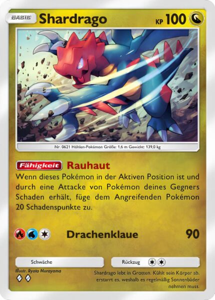 Shardrago-056-068-Pokémon-TCG-Sammelkartenspiel-Pocket-Mysteriöse-Insel-Karte-A1a