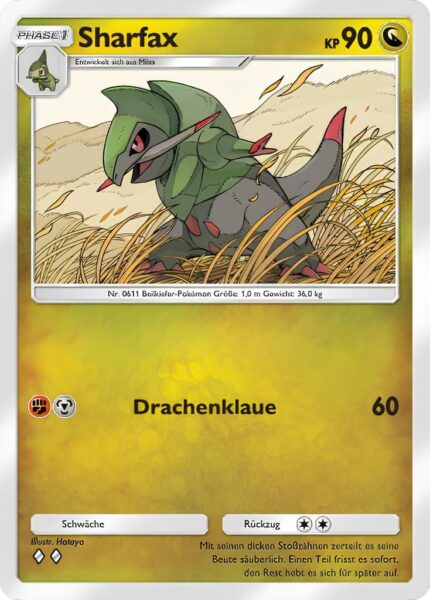 Sharfax-055-069-B2b-Mega-Schillern-Pokémon-TCG-Sammelkartenspiel-Pocket-Karte-Deutsch