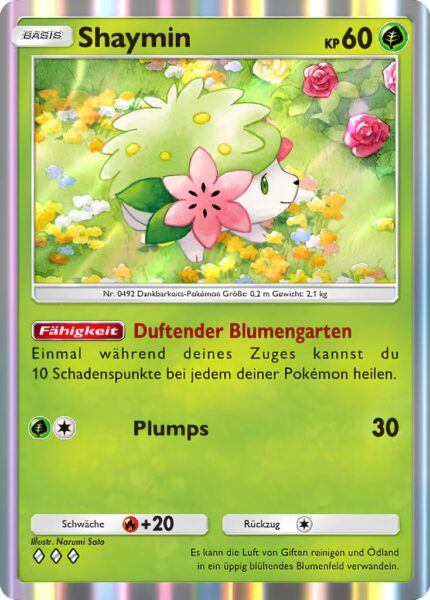 Shaymin-022-207-Kollision-von-Raum-und-Zeit-Pokémon-TCG-Sammelkartenspiel-Pocket-Karte