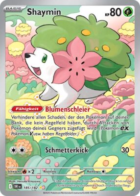 Shaymin-185-182-Ewige-Rivalen-Illustration-Rare-Pokémon-Karte-Karmesin-Purpur-Deutsch