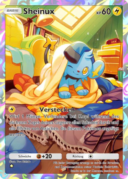 Sheinux-163-207-Kollision-von-Raum-und-Zeit-Pokémon-TCG-Sammelkartenspiel-Pocket-Illustration-Rare-Karte