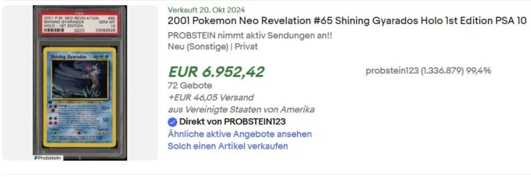 Shining-Gyarados-Neo-Revelation-65-PSA-10-Top-Verkäufe-Höchstpreise-ebay-2024