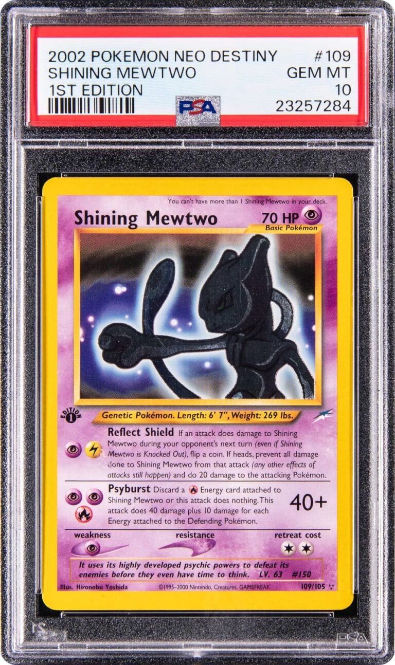 Shining-Mewtwo-Schimmerndes-Mewtu-109-105-Neo-Destiny-Pokémon-Karte-PSA-10-Englisch