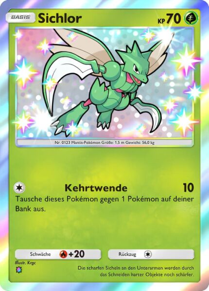 Sichlor-087-069-B2b-Mega-Schillern-Pokémon-TCG-Sammelkartenspiel-Pocket-Karte-Deutsch
