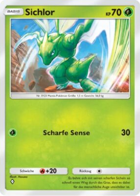 Sichlor-25-Pokémon-TCG-Sammelkartenspiel-Pocket-Unschlagbare-Gene-Digitale-Karte