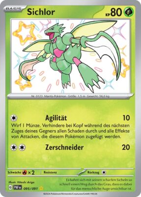 Sichlor_095-091_PAF-DE_Shiny_Schillernd_Paldeas-Schicksale_Pokémon-Karte_Secret-Rare_Deutsch