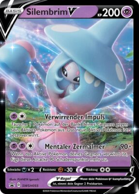 Silembrim-V-SWSH055-Große-XXL-Jumbo-Pokémon-Karte