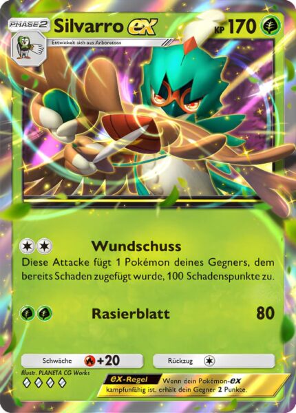 Silvarro-ex-012-155-A3-Hüter-des-Firmaments-Pokémon-TCG-Sammelkartenspiel-Pocket-Karte-1