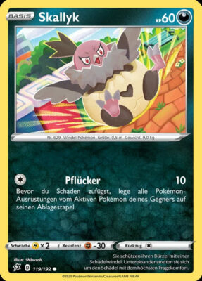 Skallyk-119-Clash-der-Rebellen-Pokémon-Karte
