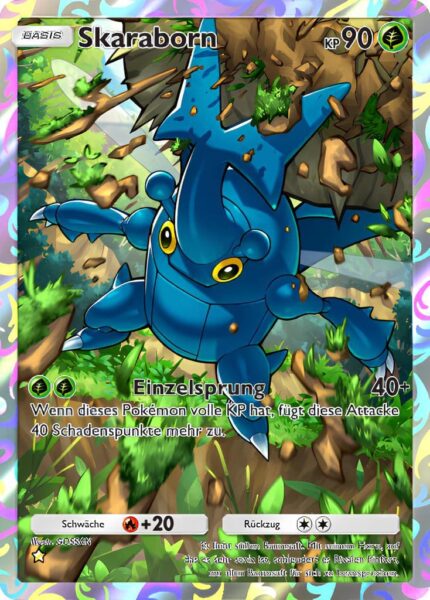 Skaraborn-164-161-Weisheit-von-Meer-und-Himmel-A4-Pokémon-TCG-Sammelkartenspiel-Pocket-Karte